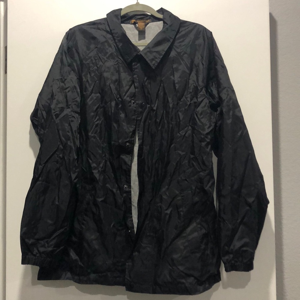Lined windbreaker jacket